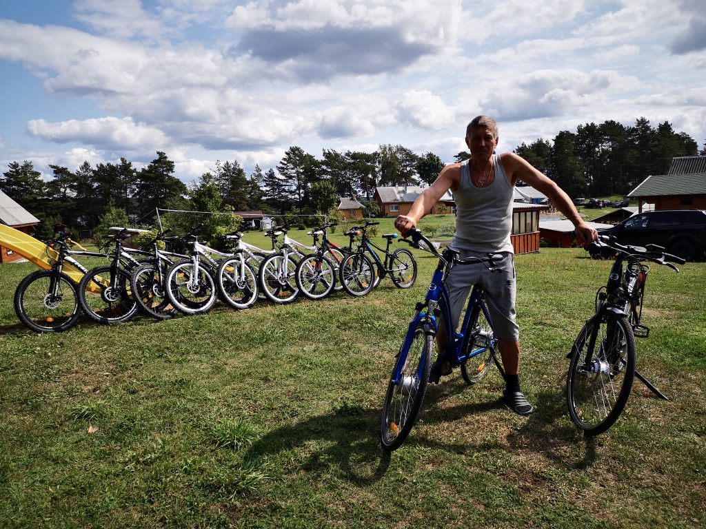 Dviračių nuoma sodyboje svečiams
