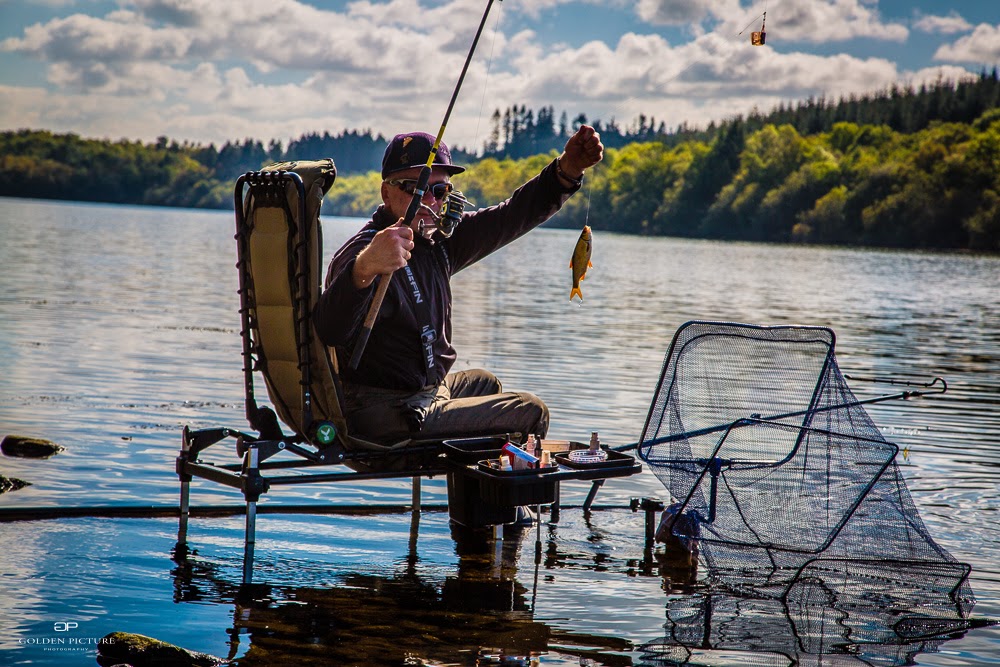 Meškerės paruoštos žvejybai prie Arino ežero